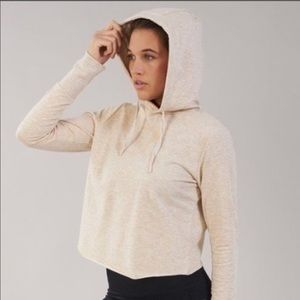 Gymshark crossback tan hoodie size S